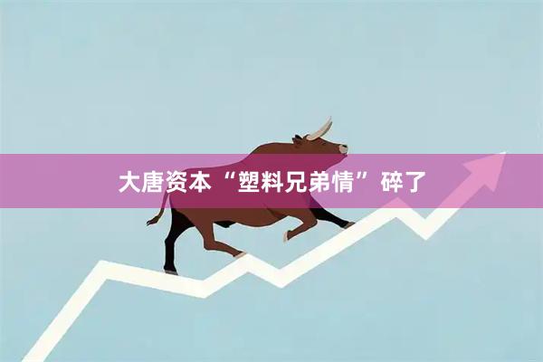 大唐资本 “塑料兄弟情” 碎了
